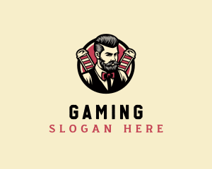 Stylish - Retro Stylish Gentleman logo design