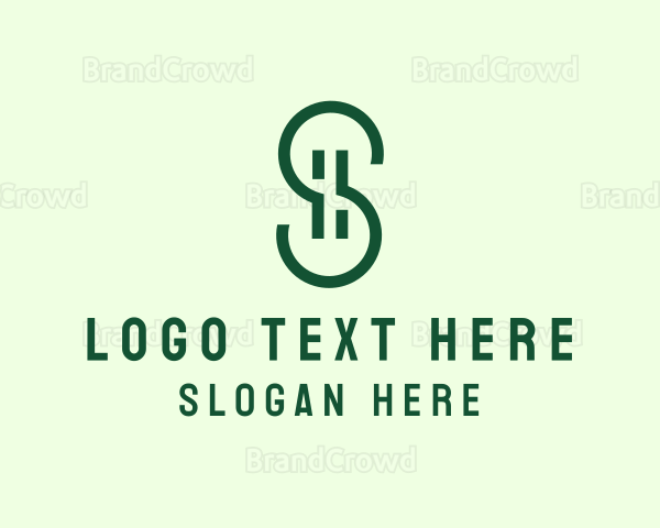 Letter S Dollar Logo