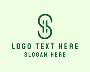 Digital Coin - Letter S Dollar logo design