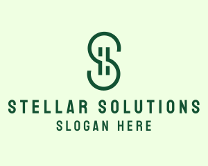 Letter S Dollar logo design