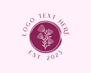 Aromatherapy - Floral Spa Wellness logo design