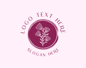 Floral Spa Wellness Logo