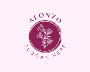 Floral Spa Wellness logo design