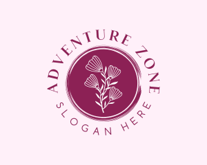 Floral Spa Wellness logo design