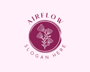 Floral Spa Wellness logo design