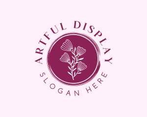 Floral Spa Wellness logo design