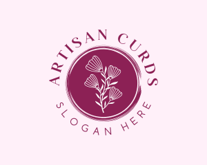 Floral Spa Wellness logo design