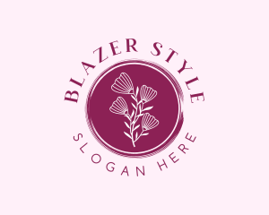 Floral Spa Wellness logo design