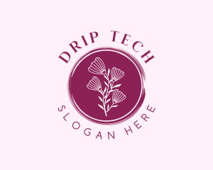 Floral Spa Wellness logo design