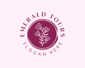 Floral Spa Wellness logo design