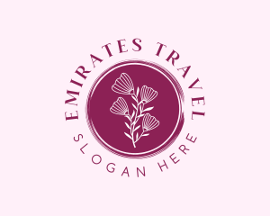 Floral Spa Wellness logo design