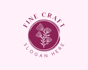 Floral Spa Wellness logo design