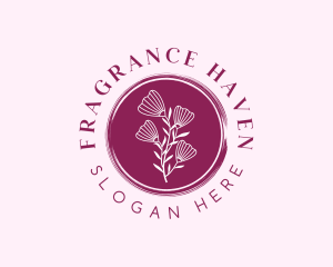 Floral Spa Wellness logo design