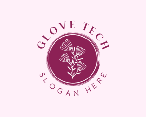 Floral Spa Wellness logo design