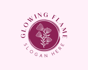 Floral Spa Wellness logo design