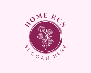 Floral Spa Wellness logo design