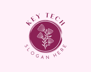 Floral Spa Wellness logo design