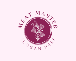 Floral Spa Wellness logo design