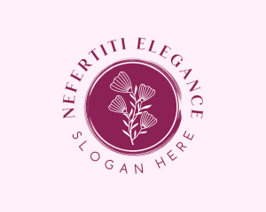 Floral Spa Wellness logo design