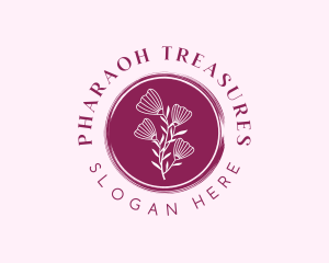 Floral Spa Wellness logo design