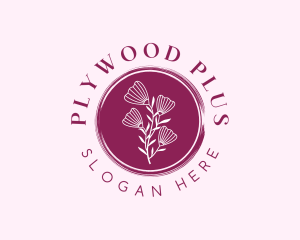 Floral Spa Wellness logo design