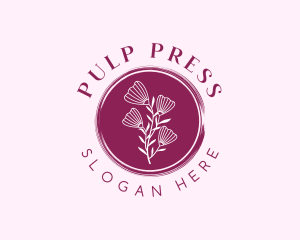 Floral Spa Wellness logo design