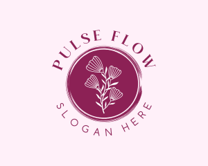 Floral Spa Wellness logo design