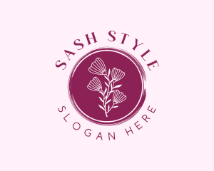 Floral Spa Wellness logo design