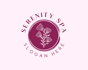 Spa - Floral Spa Wellness logo design