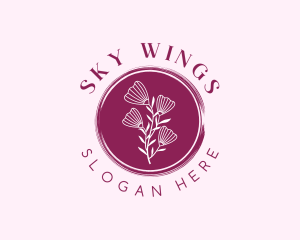 Floral Spa Wellness logo design