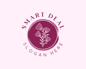 Floral Spa Wellness logo design