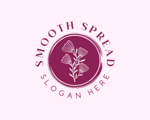 Floral Spa Wellness logo design