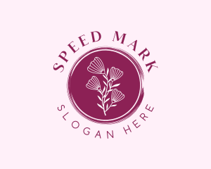 Floral Spa Wellness logo design