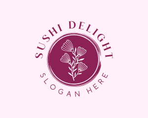 Floral Spa Wellness logo design