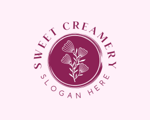 Floral Spa Wellness logo design