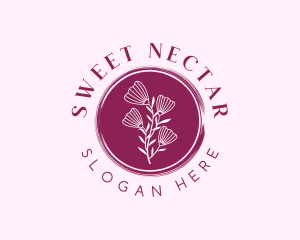 Floral Spa Wellness logo design