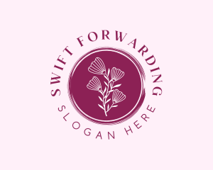 Floral Spa Wellness logo design