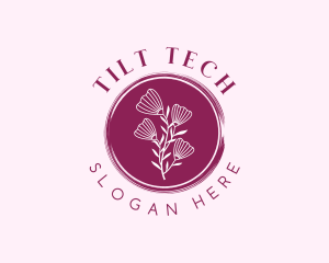 Floral Spa Wellness logo design