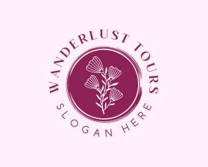 Floral Spa Wellness logo design