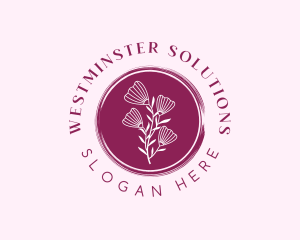 Floral Spa Wellness logo design