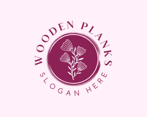 Floral Spa Wellness logo design