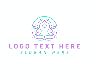 Wellness Meditation Yoga Logo