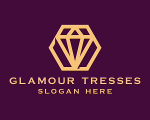 Diamond Luxe Jewelry logo design