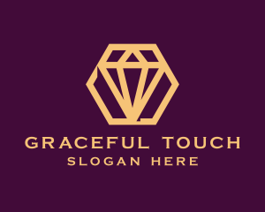 Diamond Luxe Jewelry logo design