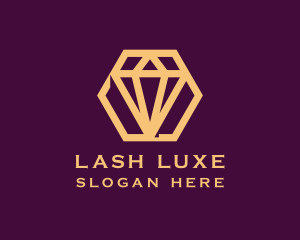 Diamond Luxe Jewelry logo design