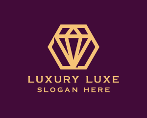 Diamond Luxe Jewelry logo design