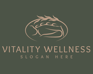 Organic Wellness Spa logo design