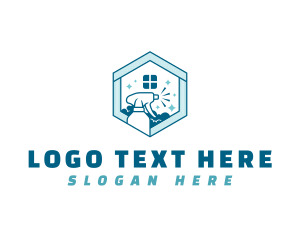 Hexagon - Housekeeping Spray Sanitation logo design