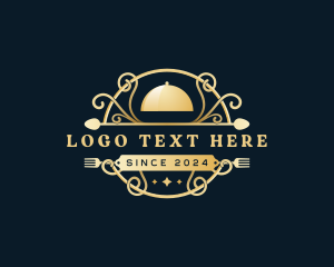 Online Booking - Cloche Kitchen Restaurant logo design