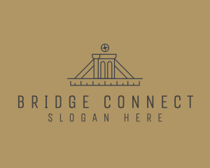 Bridge - Bridge Infrastructure Construction logo design